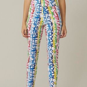 Joseph Ribkoff Size 16 Womens Pull-on Straight Leg Jeggings Multicolor